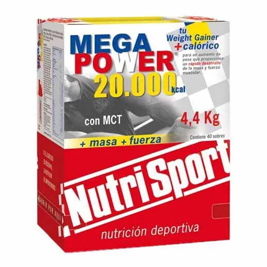 NutriSport Megapower 4.4kg Erdbeere, Red, One Size NutriSport Megapower 4.4kg Erdbeere, Red, One Size