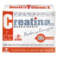 NutriSport Monohydrate Kreatinpulver Neutraler Geschmack 100g NutriSport Monohydrate Kreatinpulver Neutraler Geschmack 100g