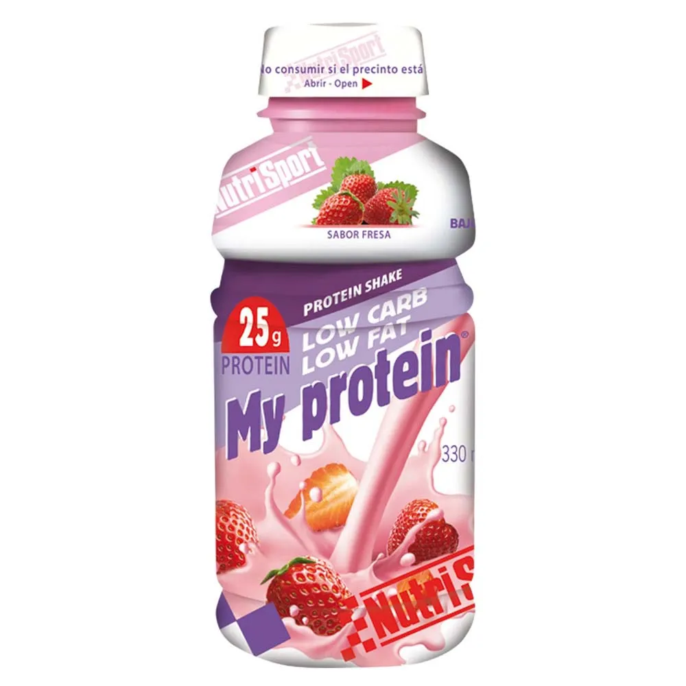 NutriSport My Protein Getränkeverpackung Erdbeere 12 Einheiten, Multicolor, One Size NutriSport My Protein Getränkeverpackung Erdbeere 12 Einheiten, Multicolor, One Size