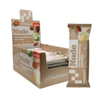 NutriSport Nude Energie-riegel-box Banane Und Erdnuss 45g 24 Einheiten NutriSport Nude Energie-riegel-box Banane Und Erdnuss 45g 24 Einheiten