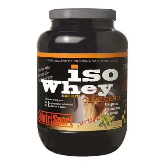 NutriSport Premium Zero-zero Molkenproteinisolat Vanille 1000g, Black, One Size NutriSport Premium Zero-zero Molkenproteinisolat Vanille 1000g, Black, One Size