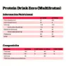 NutriSport Protein Zero Sugar 330ml Protein-getränkebox Multifrucht 12 Einheiten, One size