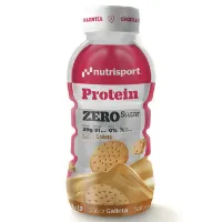 NutriSport Protein Zero Sugar 330ml Proteindrink-box Kekse 12 Einheiten NutriSport Protein Zero Sugar 330ml Proteindrink-box Kekse 12 Einheiten