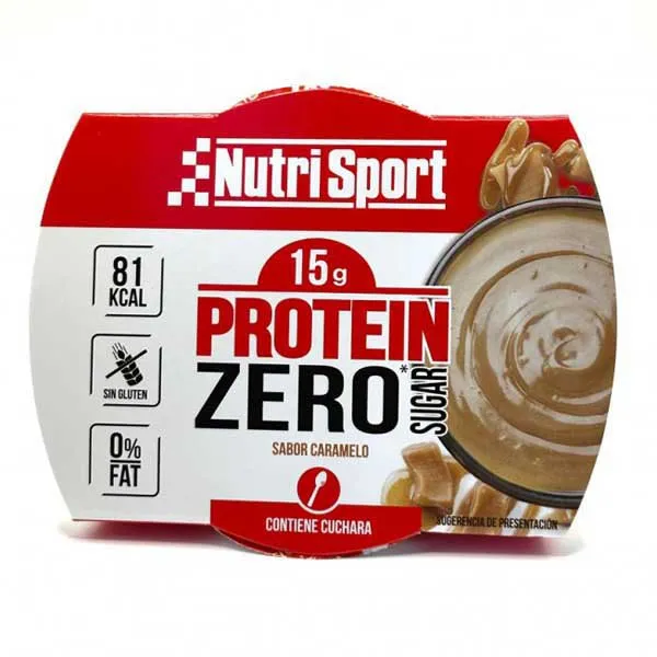 NutriSport Pudding Protein Zero Sugar Proteinpuddingbox Karamell 12 Einheiten, One size NutriSport Pudding Protein Zero Sugar Proteinpuddingbox Karamell 12 Einheiten, One size