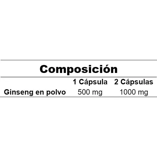 NutriSport Roter Ginseng Neutraler Geschmack 50 Einheiten, Black, One Size NutriSport Roter Ginseng Neutraler Geschmack 50 Einheiten, Black, One Size