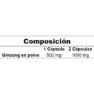 NutriSport Roter Ginseng Neutraler Geschmack 50 Einheiten, Black, One Size