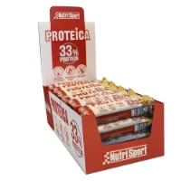 NutriSport Schachtel Mit 33% Proteinriegeln Haselnuss & Praline 44g 24 Einheiten NutriSport Schachtel Mit 33% Proteinriegeln Haselnuss & Praline 44g 24 Einheiten