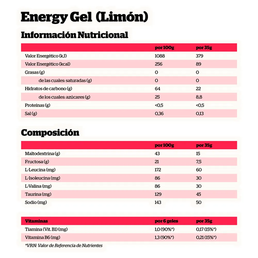 NutriSport Schachtel Mit Energiegelen Zitrone 35g 24 Einheiten, One size NutriSport Schachtel Mit Energiegelen Zitrone 35g 24 Einheiten, One size