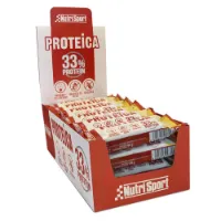 NutriSport Schachtel Mit Proteinriegeln 33 % Protein Banane 44g 24 Einheiten NutriSport Schachtel Mit Proteinriegeln 33 % Protein Banane 44g 24 Einheiten