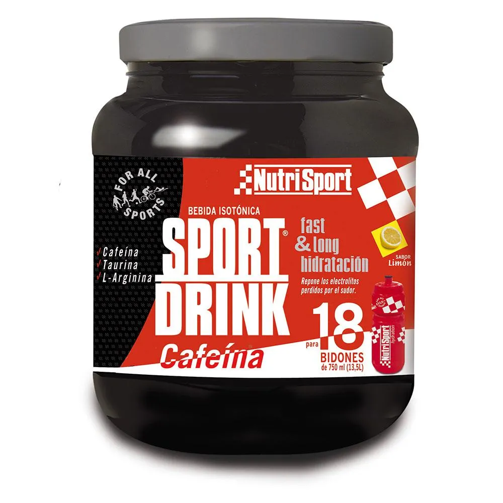 NutriSport Sport Mit Pulver Koffein Zitrone 990g, Multicolor, One Size