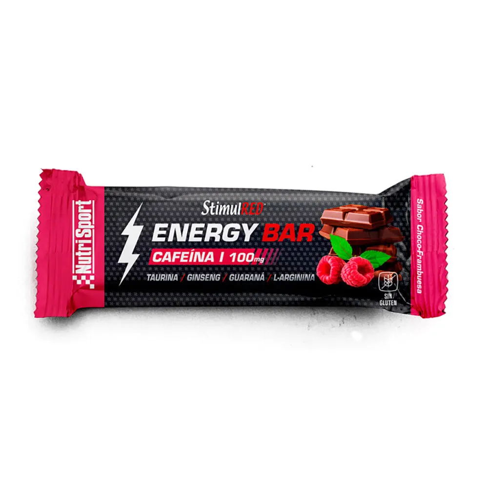 NutriSport Stimul Red Energie-riegel-box Schokolade Und Himbeere 40g 24 Einheiten, One size NutriSport Stimul Red Energie-riegel-box Schokolade Und Himbeere 40g 24 Einheiten, One size