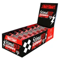 NutriSport Stimulred Schachtel Mit Gummibär-energieriegeln Rote Beeren 25g 28 Einheiten NutriSport Stimulred Schachtel Mit Gummibär-energieriegeln Rote Beeren 25g 28 Einheiten