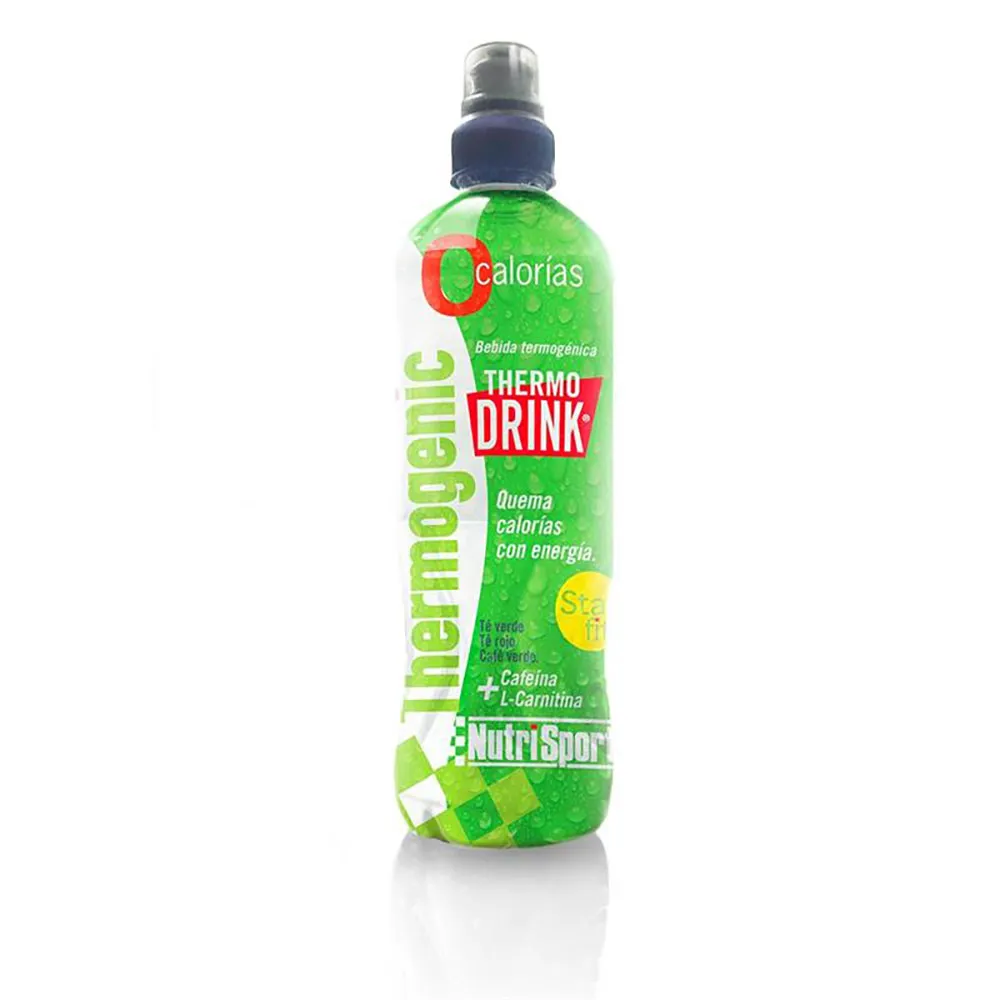 NutriSport Thermo 500ml 24 Unit Grüner Tee Getränkeverpackung, One size