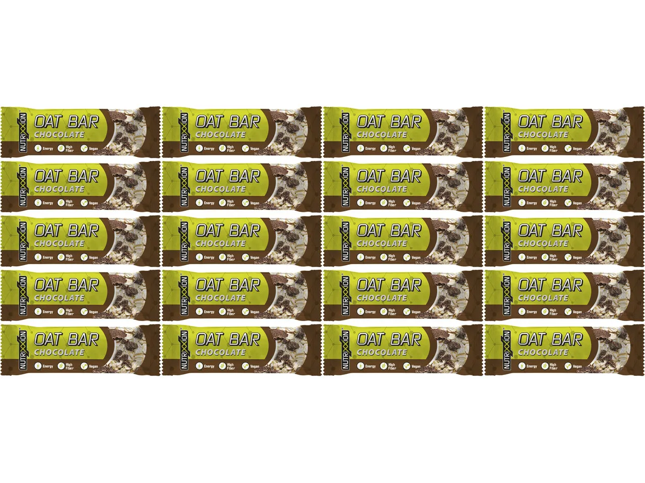 Nutrixxion Oat Bar Energieriegel - 20 Stück, 1000g Nutrixxion Oat Bar Energieriegel - 20 Stück, 1000g