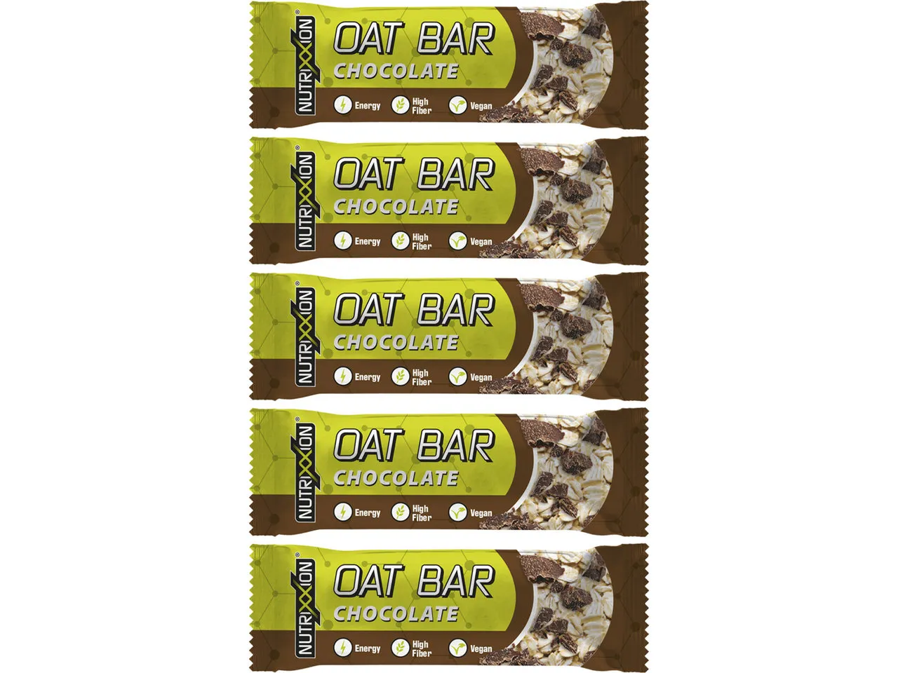 Nutrixxion Oat Bar Energieriegel - 5 Stück, 250g Nutrixxion Oat Bar Energieriegel - 5 Stück, 250g