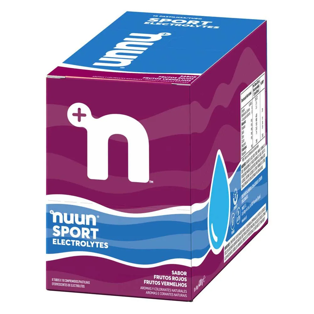 Nuun Sport Effervescent Electrolyte Tablettenbox Beeren 8 Einheiten, One size Nuun Sport Effervescent Electrolyte Tablettenbox Beeren 8 Einheiten, One size