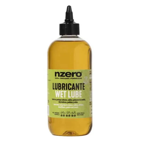 Nzero Bike Wet 500ml Schmiermittel, Yellow, One Size