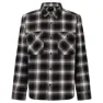 Oakley 90s Plaid Langarmhemd, Grey / black check