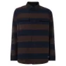 Blue / brown stripes