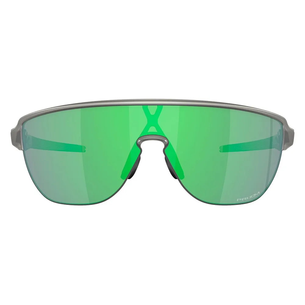 Oakley Corridor Sonnenbrille unisex, Matte grey ink, Prizm Jade/CAT3
