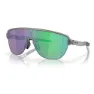 Oakley Corridor Sonnenbrille unisex, Matte grey ink, Prizm Jade/CAT3