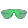 Oakley Corridor Sonnenbrille unisex, Matte grey ink, Prizm Jade/CAT3