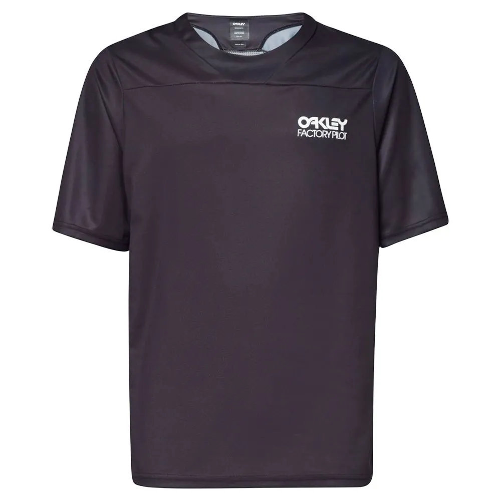 Oakley Factory Pilot Lite Mtb Ii Kurzarm-radtrikot, Blackout Oakley Factory Pilot Lite Mtb Ii Kurzarm-radtrikot, Blackout