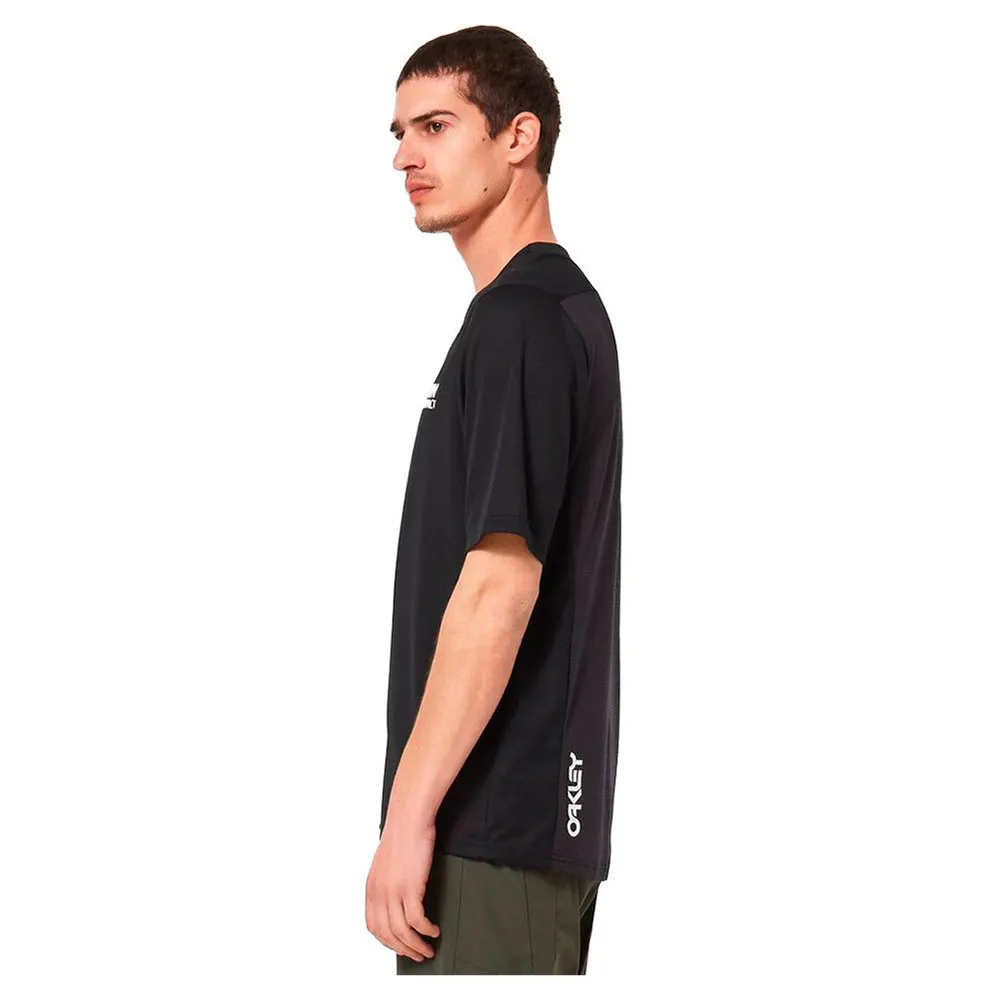 Oakley Factory Pilot Lite Mtb Ii Kurzarm-radtrikot, Blackout Oakley Factory Pilot Lite Mtb Ii Kurzarm-radtrikot, Blackout