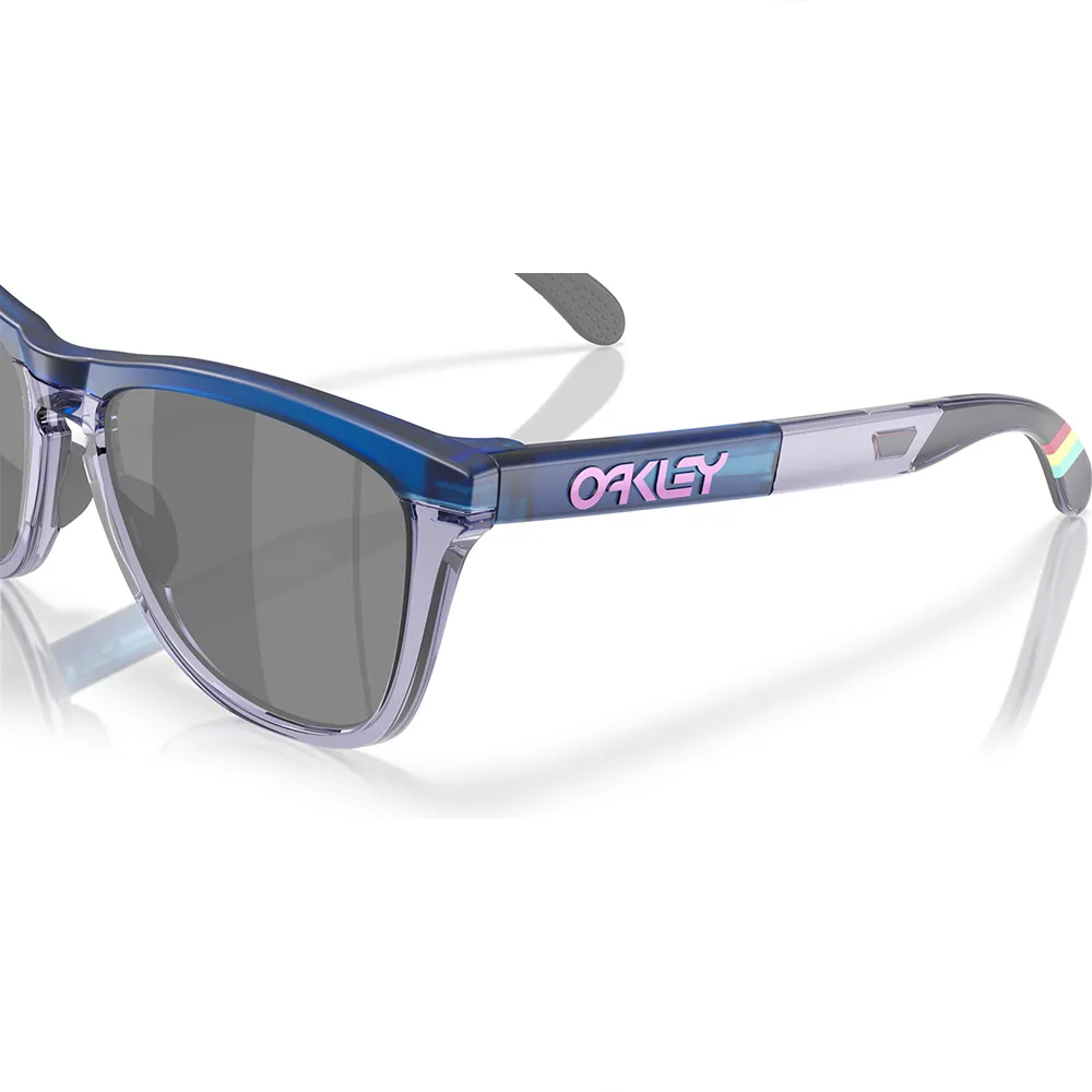 Oakley Frogskins Range Sonnenbrille unisex, Matte trans blue, Prizm Black/CAT3 Oakley Frogskins Range Sonnenbrille unisex, Matte trans blue, Prizm Black/CAT3