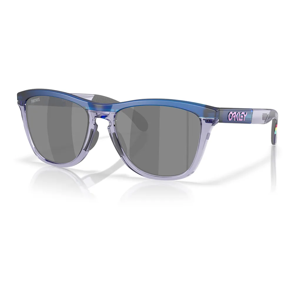 Oakley Frogskins Range Sonnenbrille unisex, Matte trans blue, Prizm Black/CAT3 Oakley Frogskins Range Sonnenbrille unisex, Matte trans blue, Prizm Black/CAT3