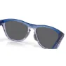 Oakley Frogskins Range Sonnenbrille unisex, Matte trans blue, Prizm Black/CAT3