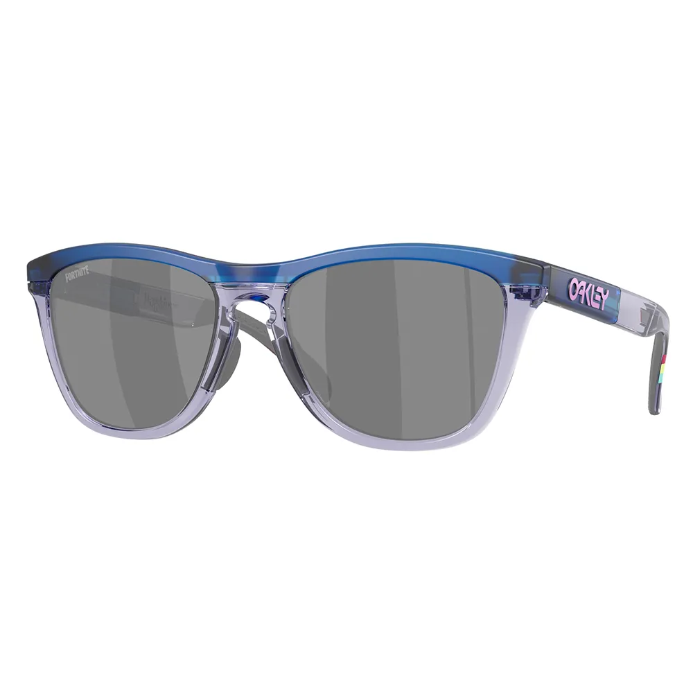Oakley Frogskins Range Sonnenbrille unisex, Matte trans blue, Prizm Black/CAT3 Oakley Frogskins Range Sonnenbrille unisex, Matte trans blue, Prizm Black/CAT3