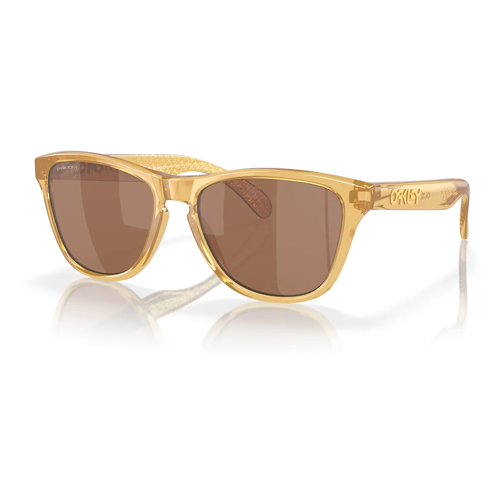 Oakley Frogskins Xs Killian Mbappe Prizm Sonnenbrillen Für Kinder, Km light curry, Prizm Tungsten/CAT3 Oakley Frogskins Xs Killian Mbappe Prizm Sonnenbrillen Für Kinder, Km light curry, Prizm Tungsten/CAT3