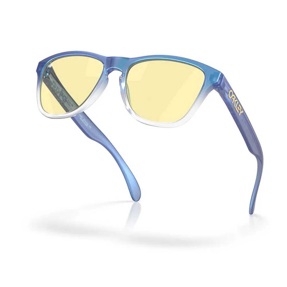 Oakley Frogskins Xs Sonnenbrille, Mtt cyn/blu/clr shft fade, Prizm Gaming/CAT0 Oakley Frogskins Xs Sonnenbrille, Mtt cyn/blu/clr shft fade, Prizm Gaming/CAT0