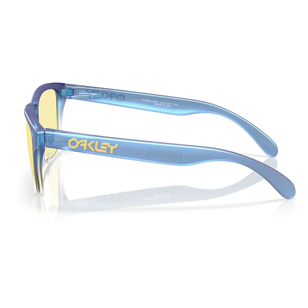 Oakley Frogskins Xs Sonnenbrille, Mtt cyn/blu/clr shft fade, Prizm Gaming/CAT0 Oakley Frogskins Xs Sonnenbrille, Mtt cyn/blu/clr shft fade, Prizm Gaming/CAT0
