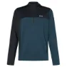 Oil blue / black hthr