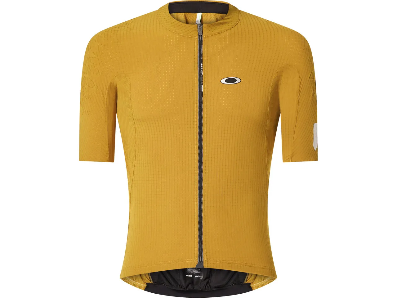 Oakley Gridskin Pinstripe S/S Trikot, Amber yellow