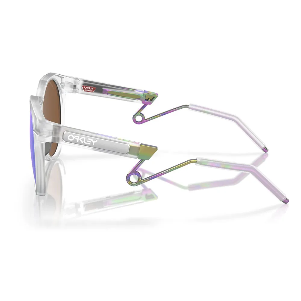 Oakley Hstn Metal Prizm Sonnenbrille, Matte clear, Prizm Violet/CAT3 Oakley Hstn Metal Prizm Sonnenbrille, Matte clear, Prizm Violet/CAT3