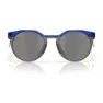 Oakley Hstn Metal Sonnenbrille unisex, Trans crystal blue, Prizm Black/CAT3