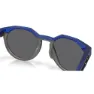 Oakley Hstn Metal Sonnenbrille unisex, Trans crystal blue, Prizm Black/CAT3