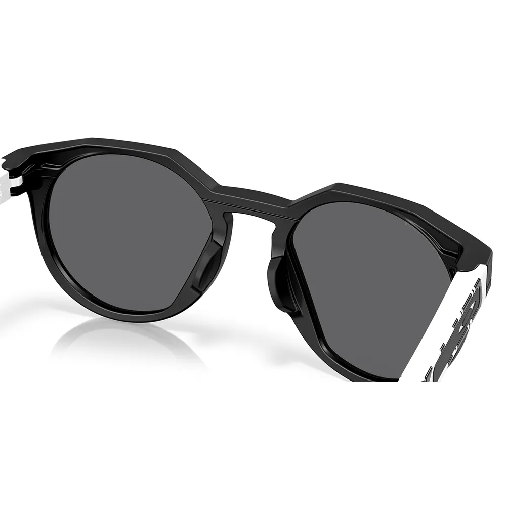 Oakley Hstn Sonnenbrille Duality Collection, Matte black, Prizm Black/CAT3