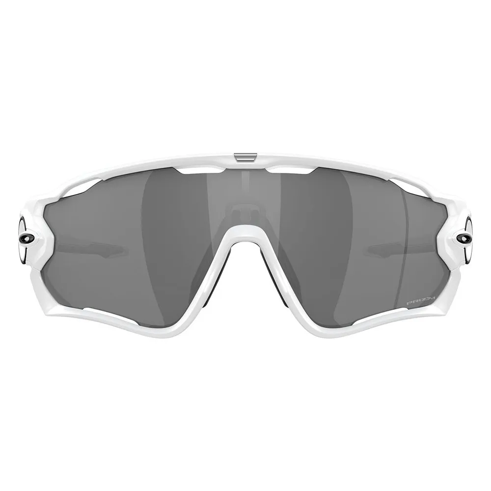 Oakley Jawbreaker Wgl Sonnenbrille, Matte white, Prizm Black/CAT3