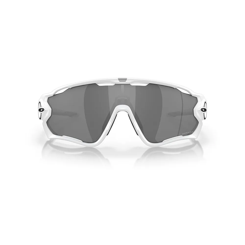 Oakley Jawbreaker Wgl Sonnenbrille, Matte white, Prizm Black/CAT3
