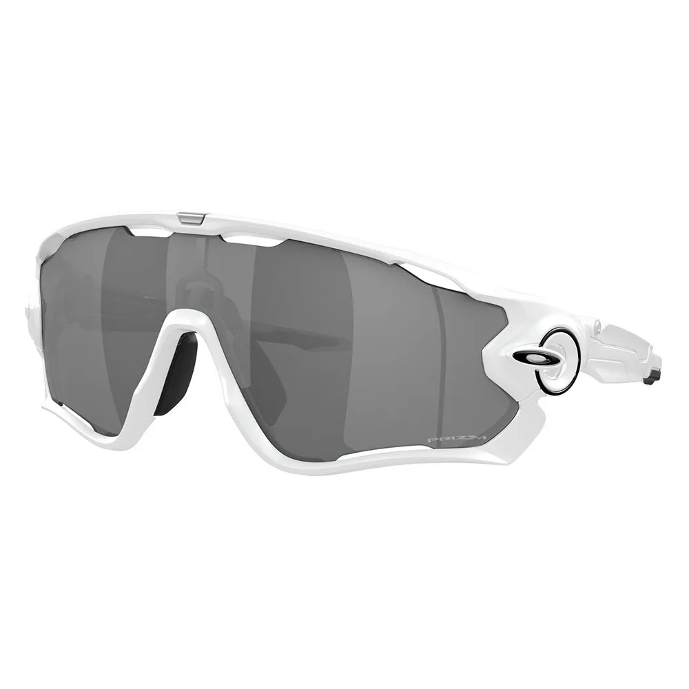 Oakley Jawbreaker Wgl Sonnenbrille, Matte white, Prizm Black/CAT3