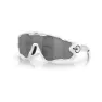 Oakley Jawbreaker Wgl Sonnenbrille, Matte white, Prizm Black/CAT3