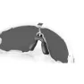 Oakley Jawbreaker Wgl Sonnenbrille, Matte white, Prizm Black/CAT3