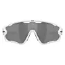 Oakley Jawbreaker Wgl Sonnenbrille, Matte white, Prizm Black/CAT3