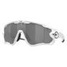 Oakley Jawbreaker Wgl Sonnenbrille, Matte white, Prizm Black/CAT3