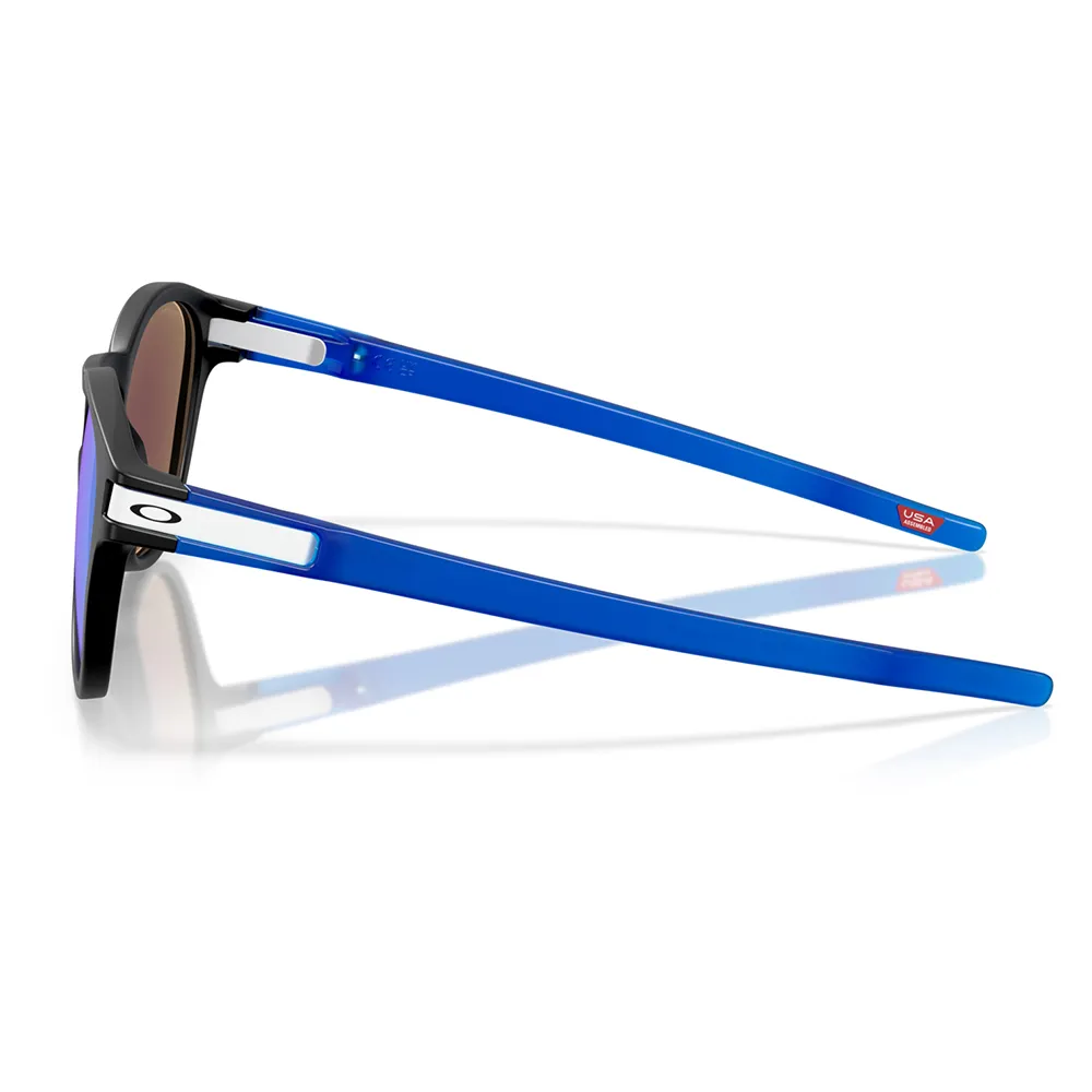 Oakley Latch Sonnenbrille, Matte black, Prizm Sapphire/CAT3 Oakley Latch Sonnenbrille, Matte black, Prizm Sapphire/CAT3