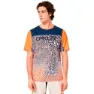 Distorted frogskin blue / orange